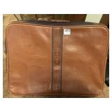 Principe Italy Leather suitcase light use 19" x
