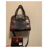 Brighton bag and wallet, does has scuff marks