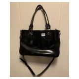 L. Credi Split Leather purse 10" H x 16" W -