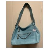 Juicy Couture - Turquoise leather 15" x 10"