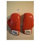 Autographed Joe Spadfore boxing gloves