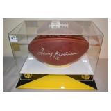 Terry Bradshaw #12 Autographed official NFL ball