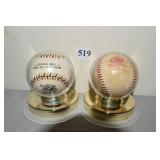 Autographed ball - can