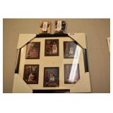 6 Jordan cards w/ COA on back and Autograph