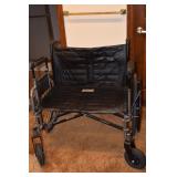Wheel chair wide seat Topaz 9000 with manual