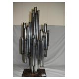 Metal sculpture 27" H x 12" W
