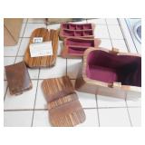 CARVED WOOD PUZZEL JOHN PULLOCK 1987