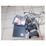 PS2 with game