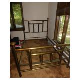 Brass full size bed frame