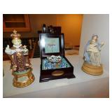 Music Boxes including Merry Go Round, Peace on