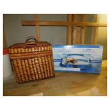 Chilling plate & Picnic basket