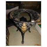 Cast Iron figural table base no top