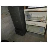 4 Drawer file cabinet & metal cabinet
