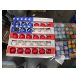 Red White and Blue ornaments etc.