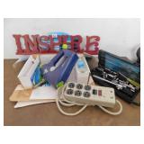 INSPIRE WOOD SIGN, SOCKET SET NOT COMPLETE,