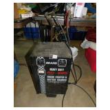 SEARS HEAVY DUTY ENGINE STARTER AND BATTERY