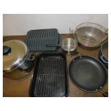 CUISINART GRAND GRIDDLE , CUISINE WEAR STOCK POT,