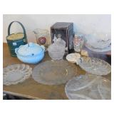 GREEN BRIER ICE BUCKET, IRON CITY BEER PITCHER,