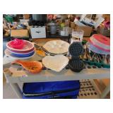 STAINLESS FLAT WARE, DASH MINI WAFFLE,