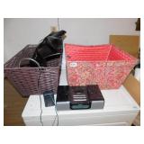 BASKETS, RADIO, BOOTS