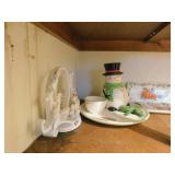 MUSICAL MANGER , SNOW MAN , CHIP AND DIP