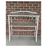 TILE TOP OUTDOOR STAND
