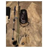 DRIVERS, CLUB COVER AND CALLAWAY BIG BERTHA TIT.