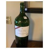 CHARLES KRUG 1996 BOTTLE SIGNED BY PETER MONDAVI