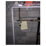 WHITE CLOTHING RACK 36" WIDE RACK