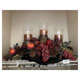 HARVEST CENTER PC. WITH FRUIT