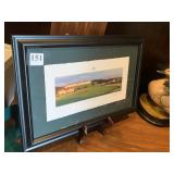 TURNBERRY AILSA #18 FRAMED PRINT 15.5 X 10"