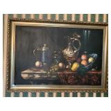 OIL ON CANVAS SIGNED LL KLOTON 40 1/2" X 28 1/2 H