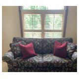 SOFA - CENTURY FURNITURE- NEEDLEPOINT TYPE FABRIC