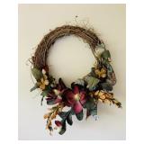 GRAPE VINE WREATH 26" X 33" H