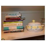 "COVERED COOK BOOKS & DIET BOOKS