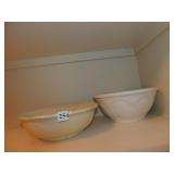 2 LARGE BOWLS