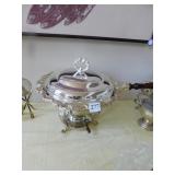 SILVER PLATE CHAFING DISH