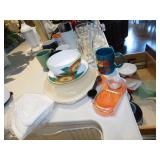 SLICER, CUPS, MUG, GLASSES