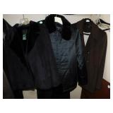 JACKETS; LAUREN SIZE L; JONES OF NY; BROWN