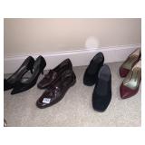 ANNE KLEIN WINE, AIGNER LOAFERS, KELLY & KATIE