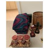 TOWELS, DECORATIVE CANDLE COLLECTION, WASTE