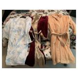 OPULENCE ROBE, VELVET AND SILK, TERRY ROBE,