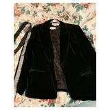 ALFANI XL VELVET JACKET, TOP AND BELTS SZ. LARGE