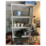 PLANTERS GROUP TOP SHELF TUB AND TERRA COTTA