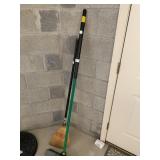 PAIR OF BROOMS