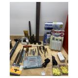 TOOLS, WIRE NUTS, GLUE, ETC.