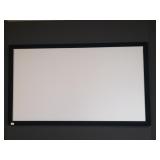 WALL MOUNT PROJECTOR MOVIE SCREEN VELVET BORDER
