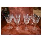 SET OF WATERFORD DRINKING GLASSES