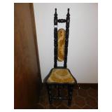 PINE CHAIR PETITE  WITH UPHL. SEAT AND BACK 48" X