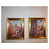 OIL ON CANVAS SIGNED M VASQUEZ 17 1/2" X 14 1/2"